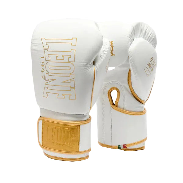 Leone 1947 DNA Premium Boxing Gloves Velcro White