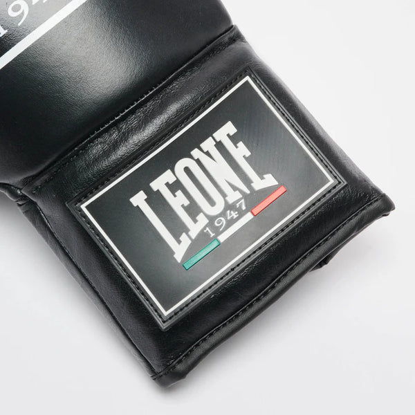 Leone 1947 Boxing Gloves Leone 1947 Shock Pro Boxing Gloves Lace Up Black