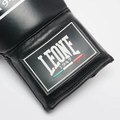 Leone 1947 Boxing Gloves Leone 1947 Shock Pro Boxing Gloves Lace Up Black