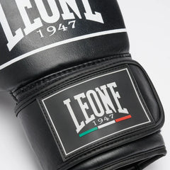 Leone 1947 Boxing Gloves Leone 1947 Shock Pro Boxing Gloves Velcro Black