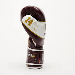 Leone 1947 Boxing Gloves Leone 1947 Shock X Boxing Gloves Velcro Burgundy