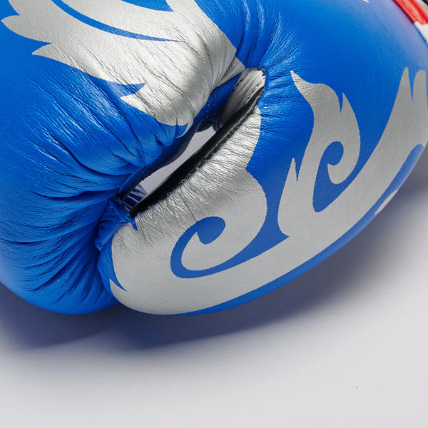 Leone 1947 Boxing Gloves Leone 1947 Thai Style Boxing Gloves Velcro Blue