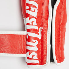 Leone 1947 Boxing Gloves Leone 1947 Thai Style Boxing Gloves Velcro Red