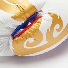 Leone 1947 Boxing Gloves Leone 1947 Thai Style Boxing Gloves Velcro White