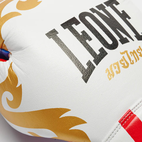 Leone 1947 Boxing Gloves Leone 1947 Thai Style Boxing Gloves Velcro White