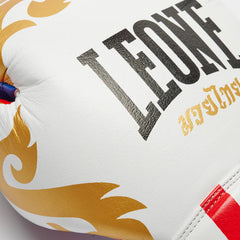 Leone 1947 Boxing Gloves Leone 1947 Thai Style Boxing Gloves Velcro White