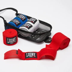 Leone 1947 Hand Wraps & Accessories White/Red/Green Leone 1947 Hand Wraps Pack 3.5m Blue/White/Red