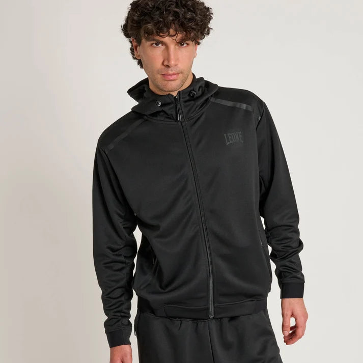 Leone 1947 Hoodies & Long Sleeve Leone 1947 Black Lion Hooded Sweatshirt