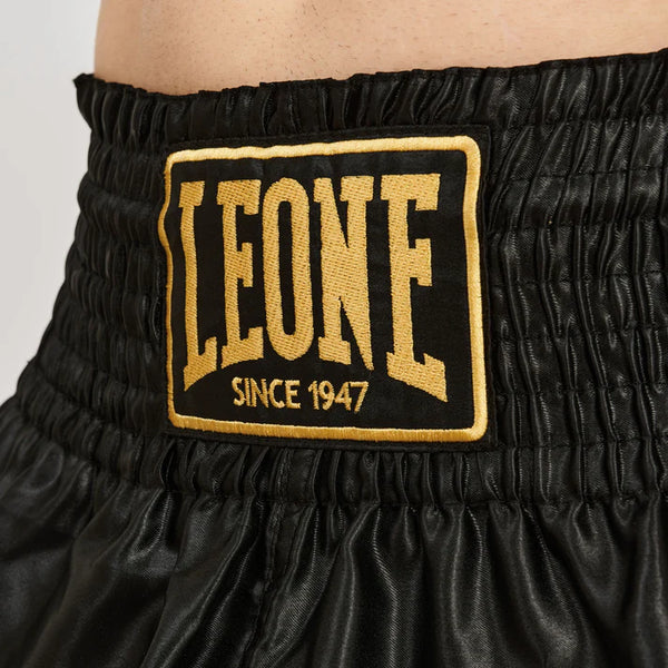 Leone 1947 Muay Thai Shorts Leone 1947 Basic 2 Kick Shorts Black