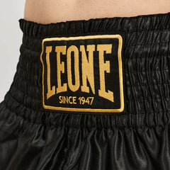Leone 1947 Muay Thai Shorts Leone 1947 Basic 2 Kick Shorts Black