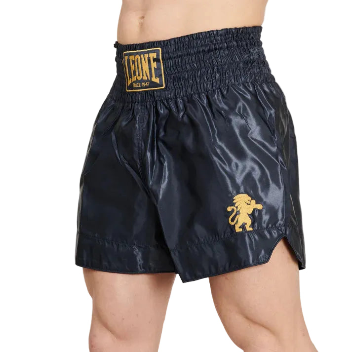 Leone 1947 Muay Thai Shorts Leone 1947 Basic 2 Kick Shorts Blue