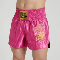 Leone 1947 Muay Thai Shorts Leone 1947 IUTER Combat Shorts Pink