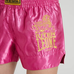 Leone 1947 Muay Thai Shorts Leone 1947 IUTER Combat Shorts Pink