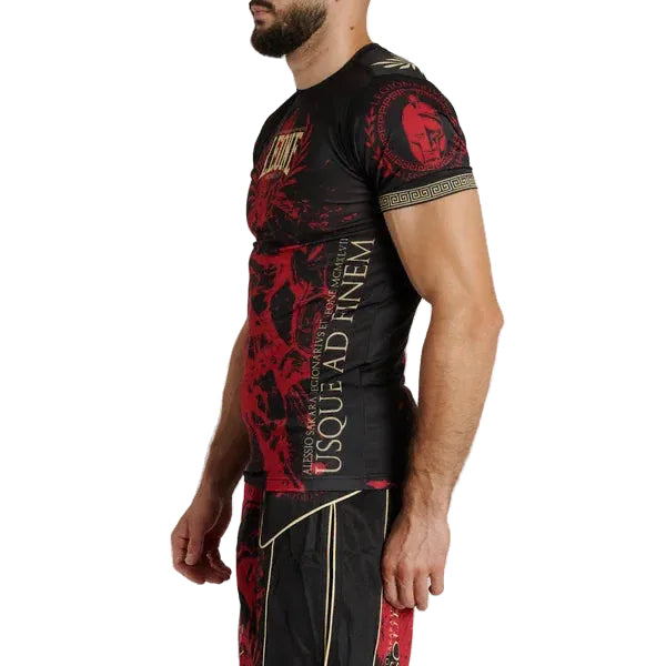 Leone 1947 Shortsleeve Rash Guard Leone 1947 Legionarius III Rashguard Black