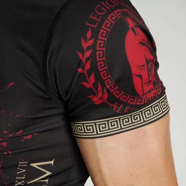 Leone 1947 Shortsleeve Rash Guard Leone 1947 Legionarius III Rashguard Black