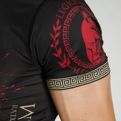 Leone 1947 Shortsleeve Rash Guard Leone 1947 Legionarius III Rashguard Black