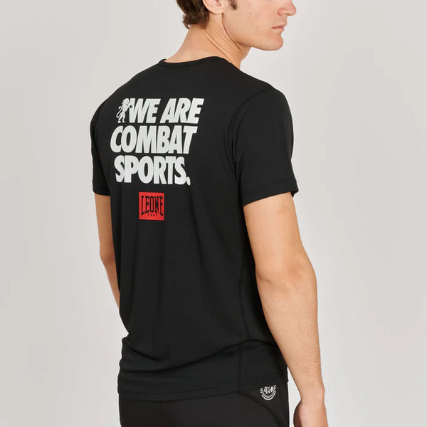 Leone 1947 T Shirts Leone 1947 Logo WACS T-shirt Black
