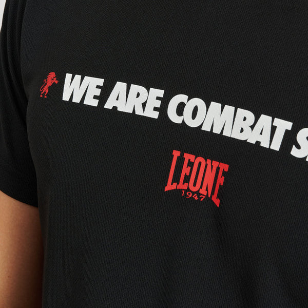 Leone 1947 T Shirts Leone 1947 Logo WACS T-shirt Black