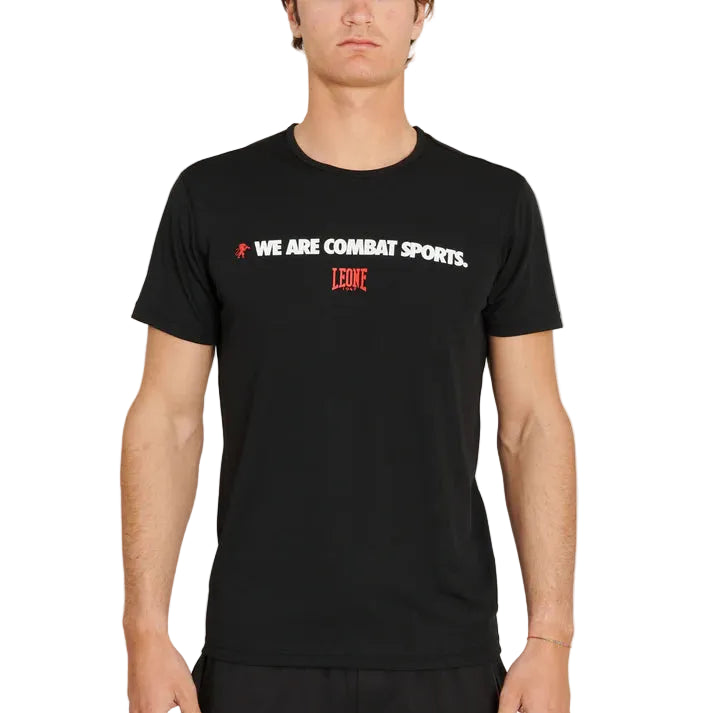 Leone 1947 T Shirts Leone 1947 Logo WACS T-shirt Black