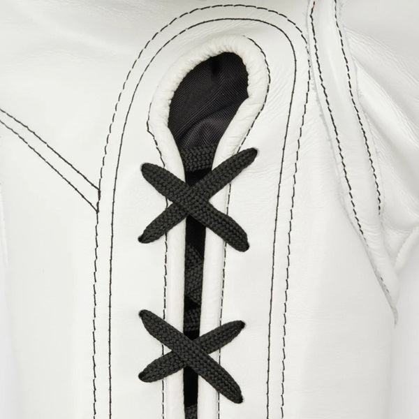 Leone Sport Boxing Gloves Lace Up Leone Sport Orlando Classico Boxing Gloves Lace Up White