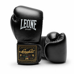 Leone Sport Boxing Gloves Leone Sport Orlando Classico Boxing Gloves Velcro Black