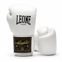 Leone Sport Boxing Gloves Leone Sport Orlando Classico Boxing Gloves Velcro White