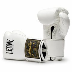 Leone Sport Boxing Gloves Leone Sport Orlando Classico Boxing Gloves Velcro White