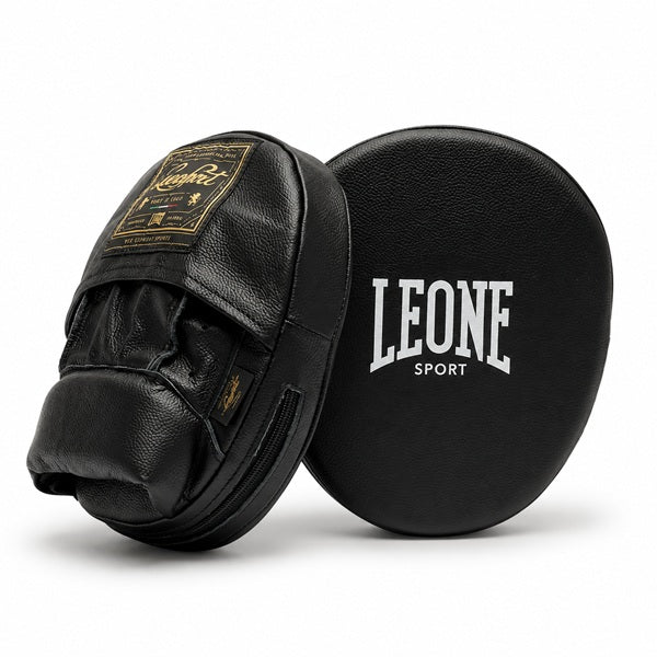 Leone Sport Focus Mitts Leone Sport Seneca Classico Air Anti-Shock Punch Mitts Black