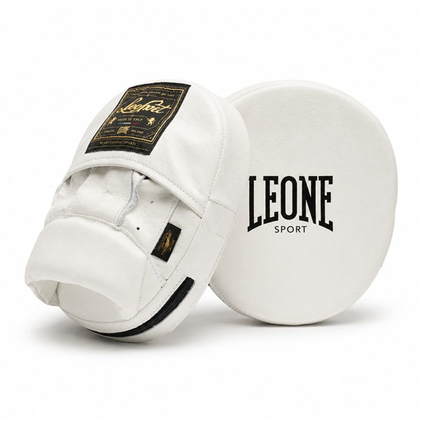 Leone Sport Focus Mitts Leone Sport Seneca Classico Air Anti-Shock Punch Mitts White