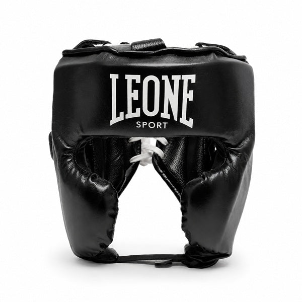 Leone Sport Head Guards Leone Sport Augusto Classico Headgear Black