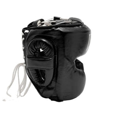 Leone Sport Head Guards Leone Sport Augusto Classico Headgear Black