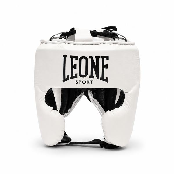Leone Sport Head Guards Leone Sport Augusto Classico Headgear White