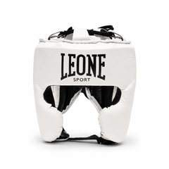 Leone Sport Head Guards Leone Sport Augusto Classico Headgear White