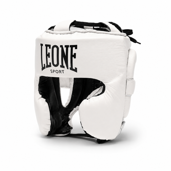 Leone Sport Head Guards Leone Sport Augusto Classico Headgear White