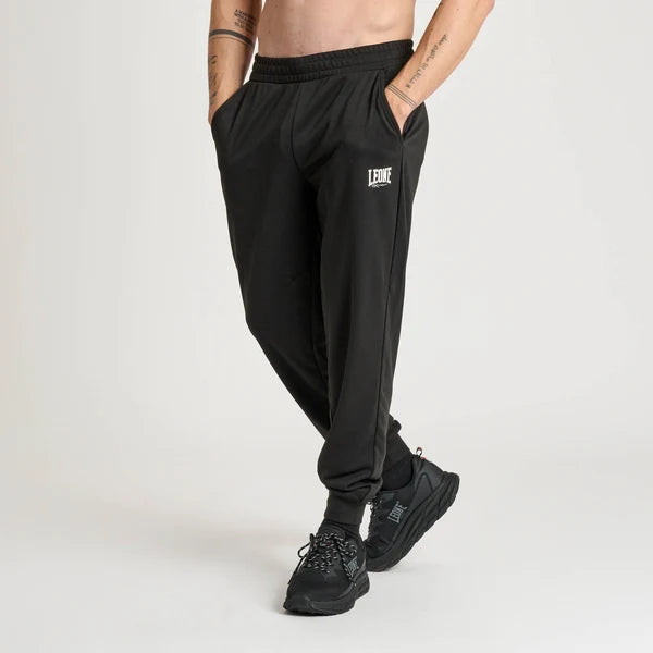 Leone 1947 Lightweight Logo Trousers Black
