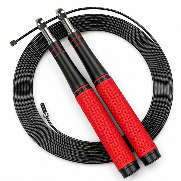 Mogold Jump Ropes Mogold Adjustable 2.5mm Cabel Speed Jump Rope