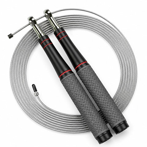 Mogold Jump Ropes Mogold Adjustable 2.5mm Cabel Speed Jump Rope