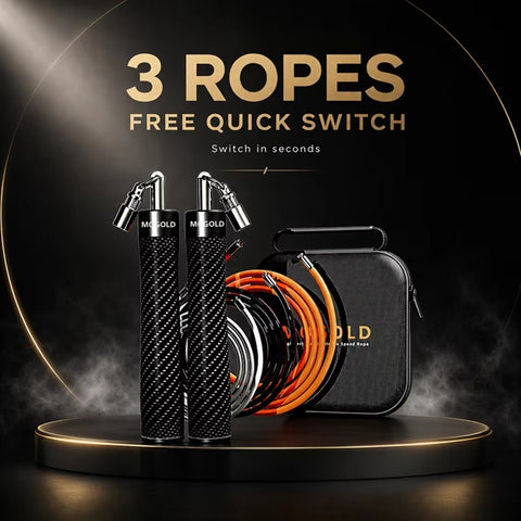 Mogold Jump Ropes Mogold Quick Release Carbon Jump Rope Set