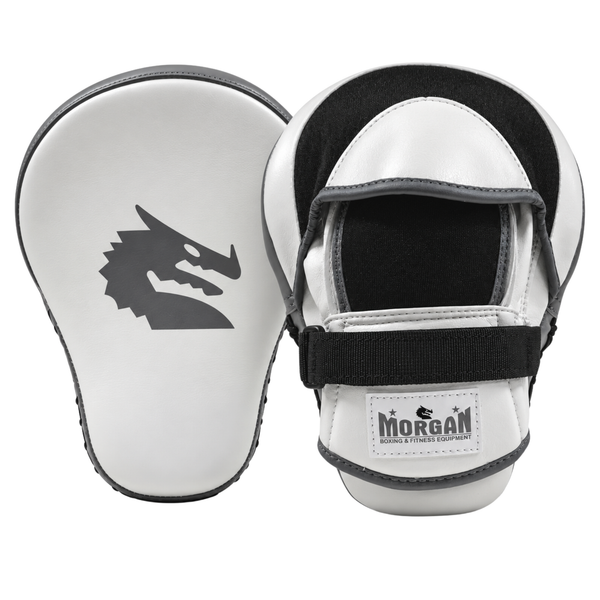 Morgan Focus Mitts Morgan White Knight Boxing Focus Pads