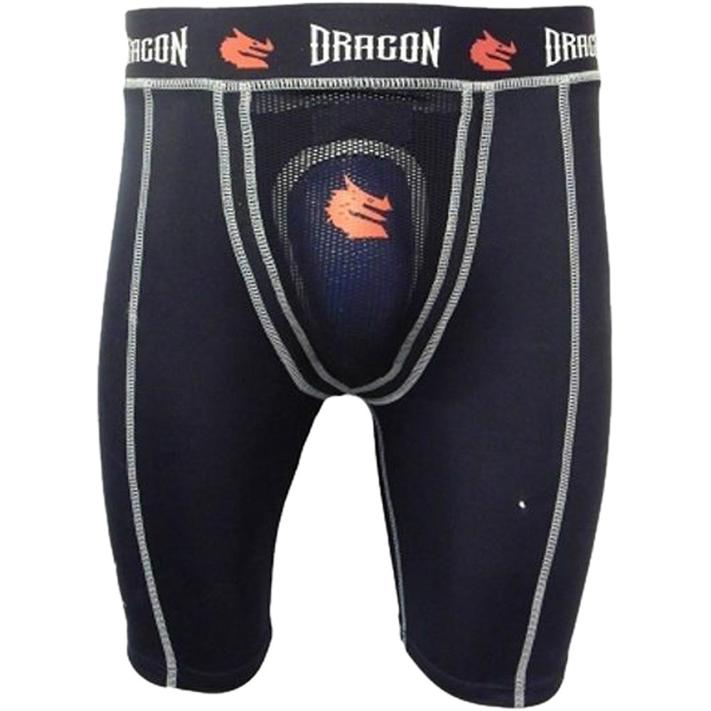 Morgan Groin & Chest Guards Dragon Compression Shorts with Tri-Flex Groin Cup