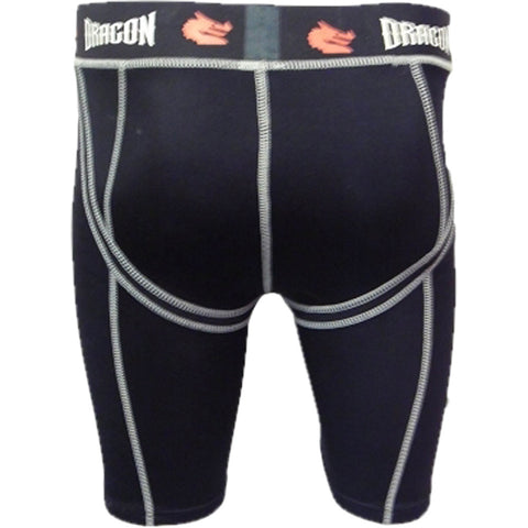Morgan Groin & Chest Guards Dragon Compression Shorts with Tri-Flex Groin Cup