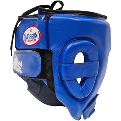 Morgan Head Guards Morgan Boxing Leather Open Face Headgear