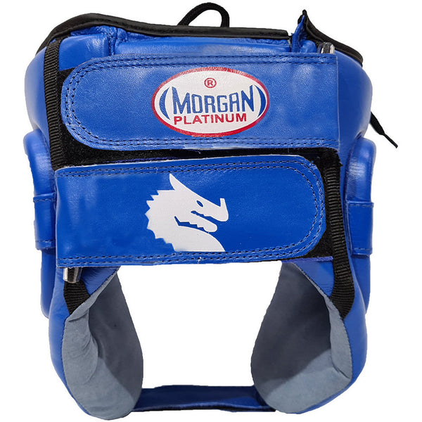 Morgan Head Guards Morgan Boxing Leather Open Face Headgear