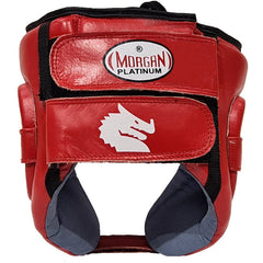 Morgan Head Guards Morgan Boxing Leather Open Face Headgear