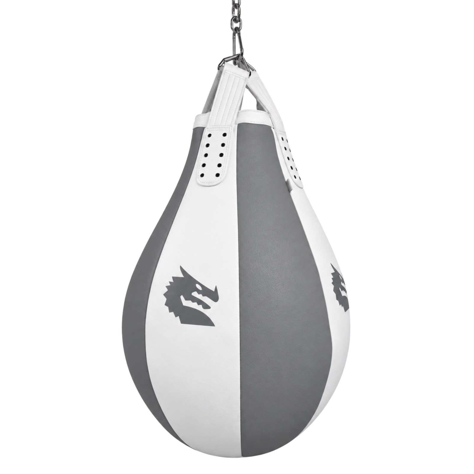 Morgan Heavy Bags Filled Morgan White Knight 80kg Super Teardrop Punch Bag - Filled - Pick Up Only