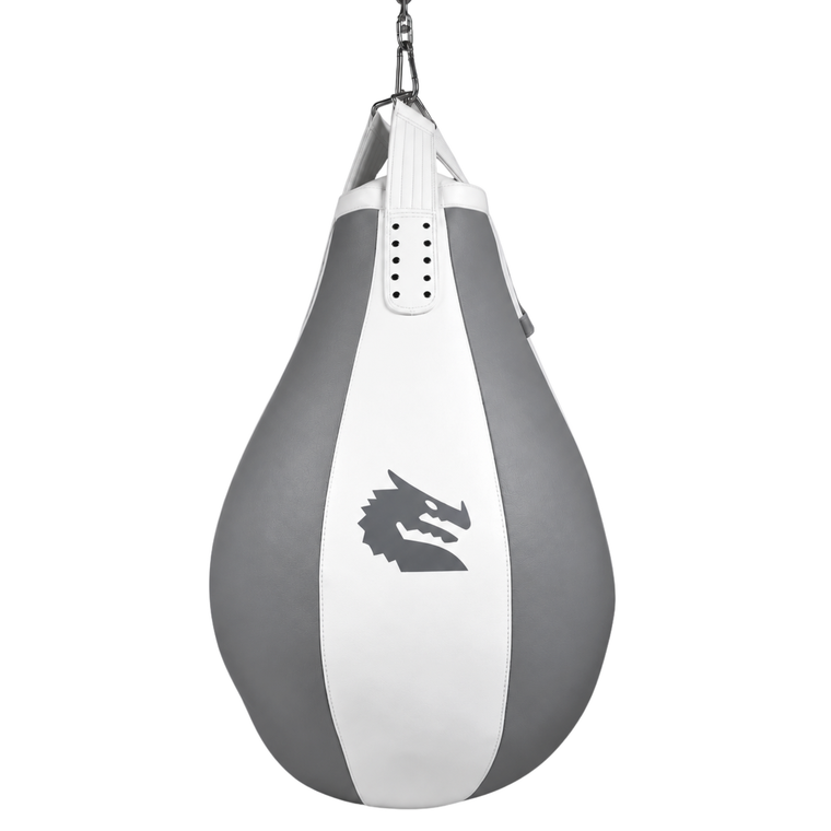 Morgan White Knight 80kg Super Teardrop Punch Bag - Unfilled