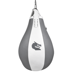 Morgan Heavy Bags Filled Morgan White Knight 80kg Super Teardrop Punch Bag - Unfilled