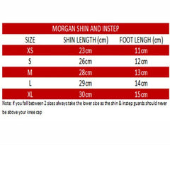 Morgan Shin Guards Morgan Shin & Instep Cotton Protectors - Black