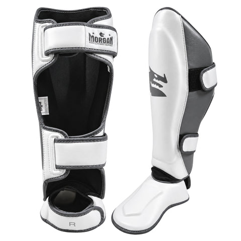 Morgan Shin Guards Morgan White Knight Shinguards