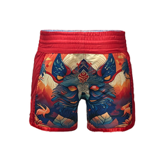 Namazu Muay Thai Muay Thai Shorts Namazu Fox Muay Thai Shorts